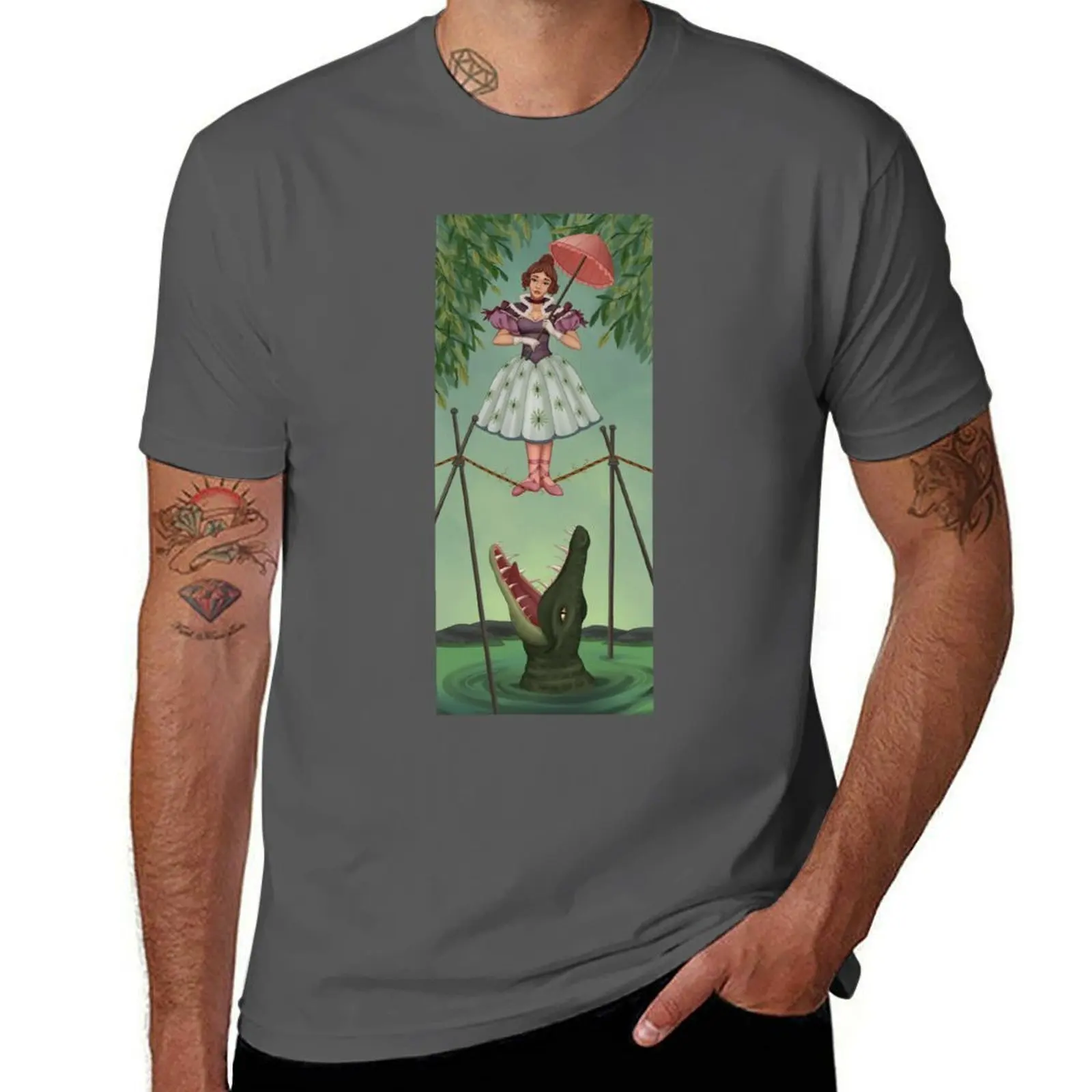 Disquieting Metamorphosis - Haunted Mansion T-Shirt Basic Casual Wear Short Sleeve Top