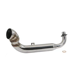 Motorcycle Custom Stainless Steel Turn Out Muffler Exhaust for 50cc 70cc 110cc Monkey Bike Z50 Dax Motorcycle Muffler Exhaust