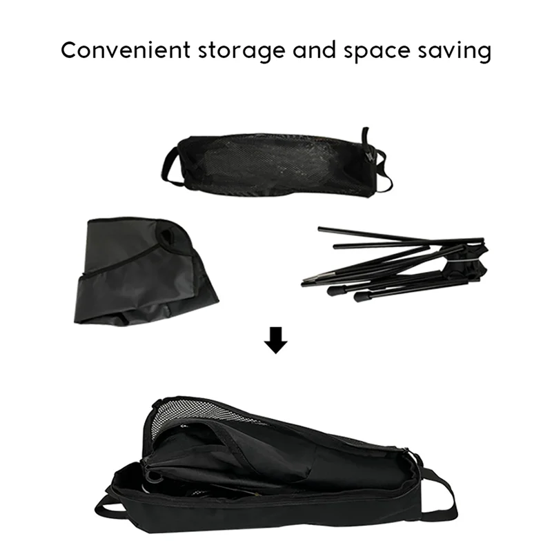 

ABLJ 2X вращающийся стул для кемпинга, портативный складной стул, вращающийся на 360° с сумкой для переноски, для кемпинга, путешествий, пляжа, пикника, рыбалки