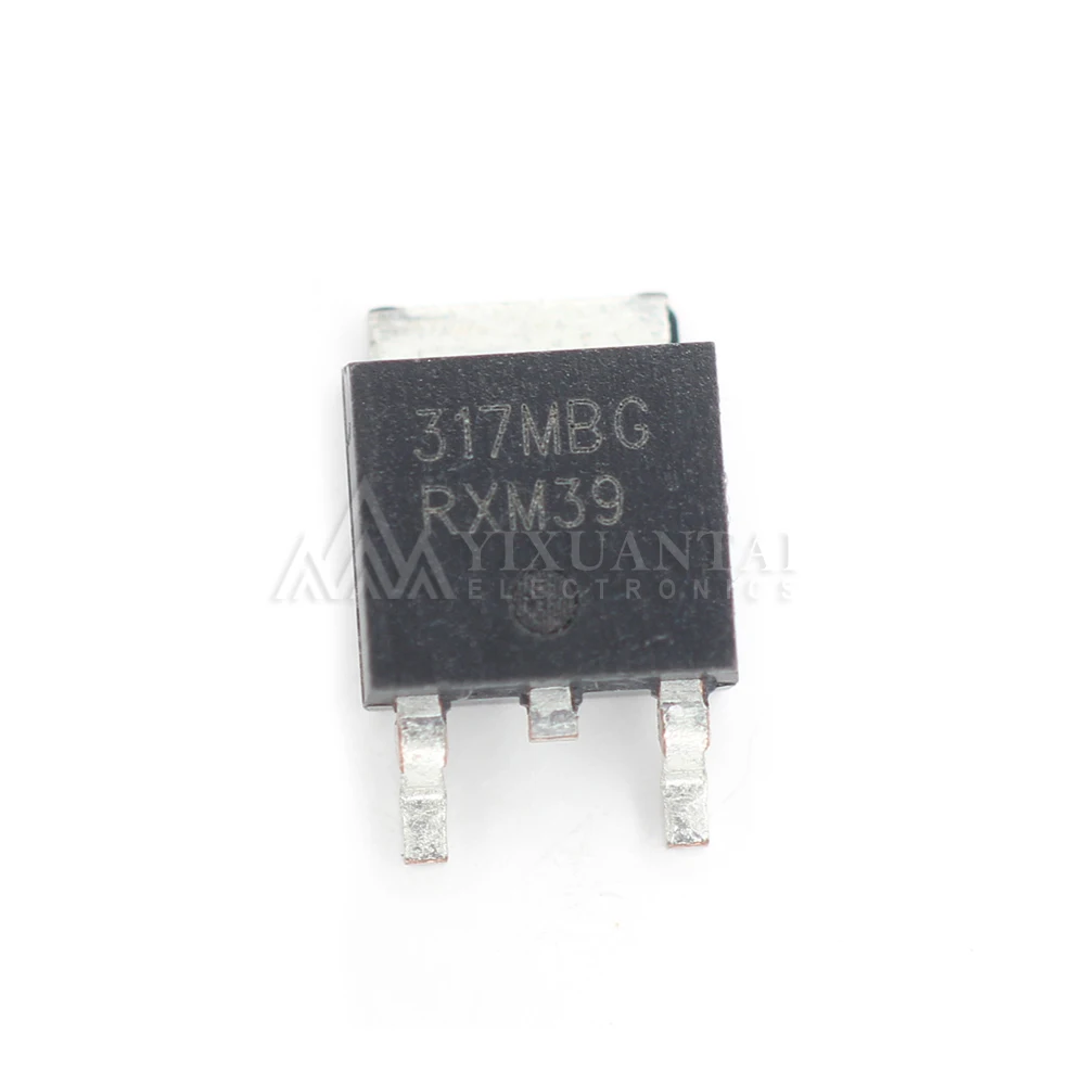 

10PCS/LOT NCV317MBDTRKG Marking: 317MBG 317MG IC REG LIN POS ADJ 500MA DPAK-3 TO-252 NEW Origina