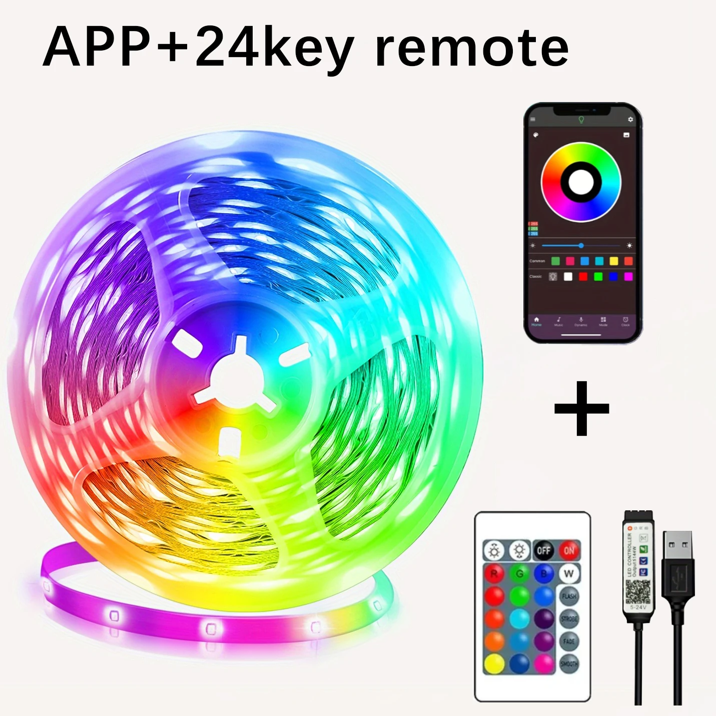 5V USB Led Strip Verlichting 5m 10m 20m 30m Led Kamer Licht Flexibele Lint Luces Led Tape voor Thuis Kamer Slaapkamer Decor TV Backlight