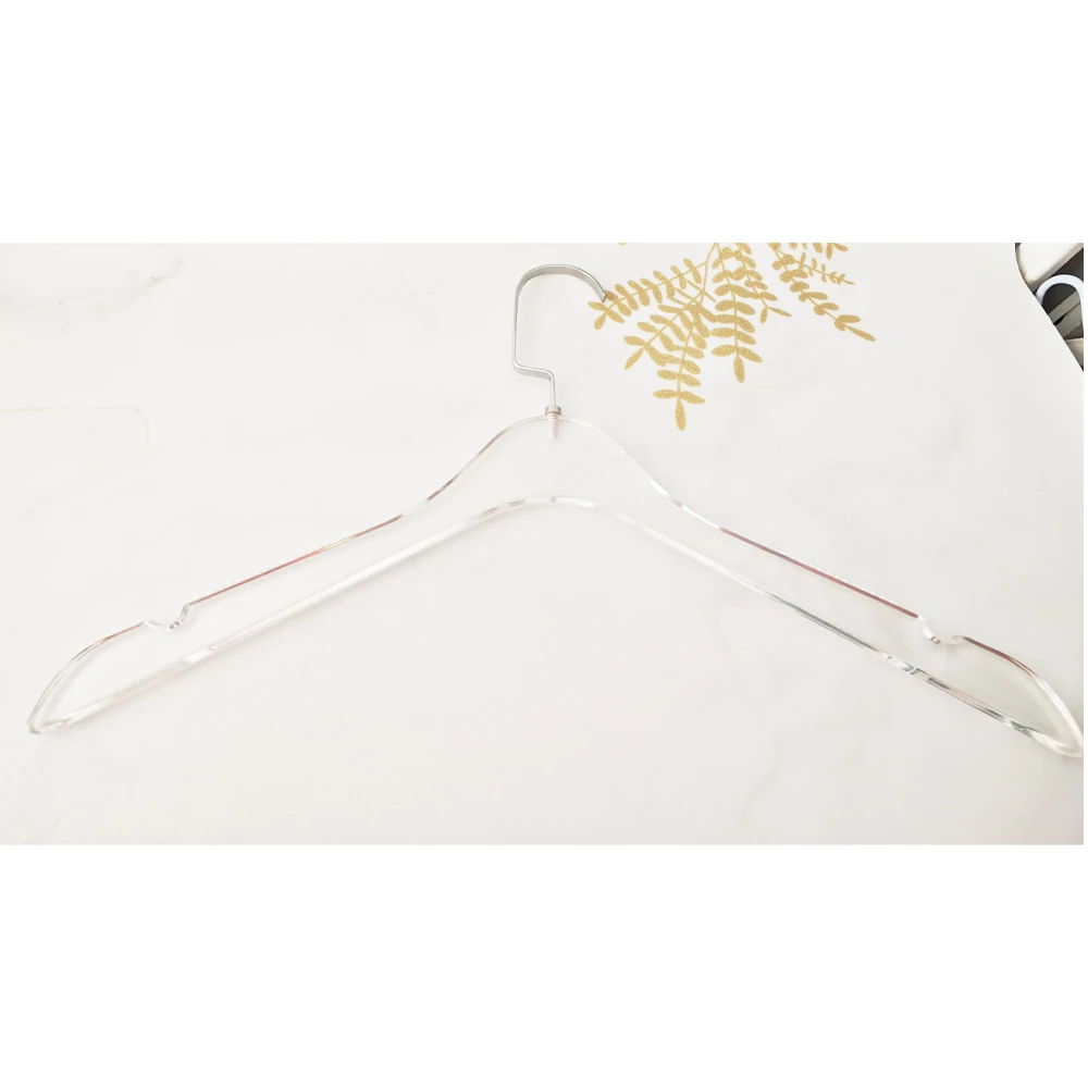 

5pcs Transparent Acrylic Hanger Woman Child Clothes Hanger Wardrobe Hangers Clothing Hangers Coat Wardrobe Organizer