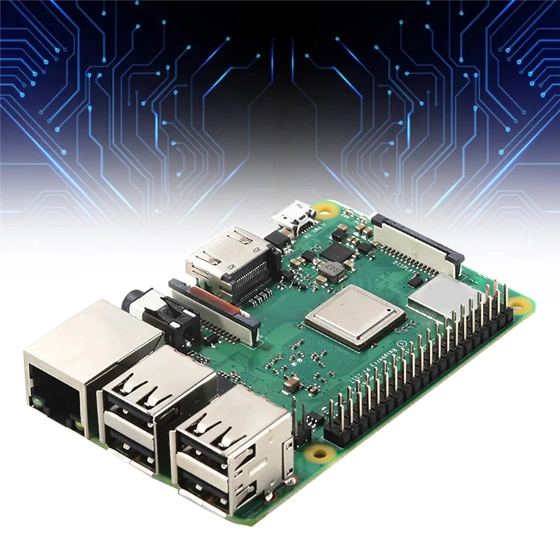 Bien fait-pour Raspberry Pi 3B Raspberry Pi 3B + capteur de démarrage PC 4 Core carte de développement Python Kit Module de carte mère facile à utiliser