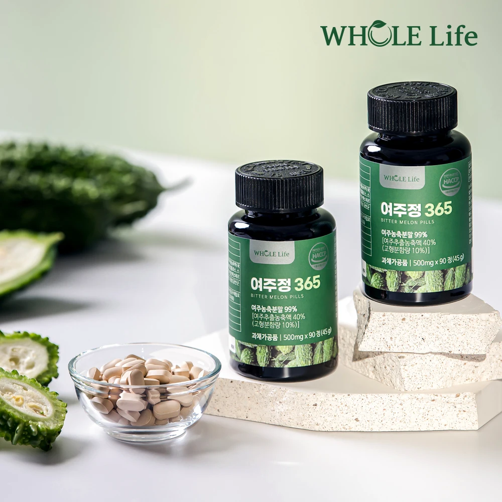 whole life Korean Organic Bitter Melon Tablet 365 90-x 1 bottles (total 3 months) (00728)