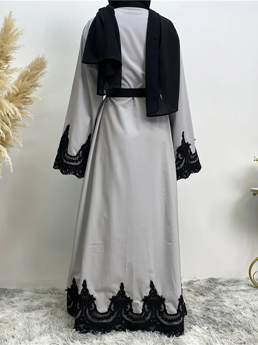 Modest Abaya Ramadan Dubai Robe Femme Musulmane Turkey Kaftan Islamic Clothing Muslim For Women Kimono Caftan Marocain Cardigan