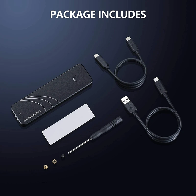 حاوية M.2 NGFF SSD ، USB ، Gen2 ، 10Gbps ، محرك الأقراص الصلبة Pcie ، محول ، 6Gbps