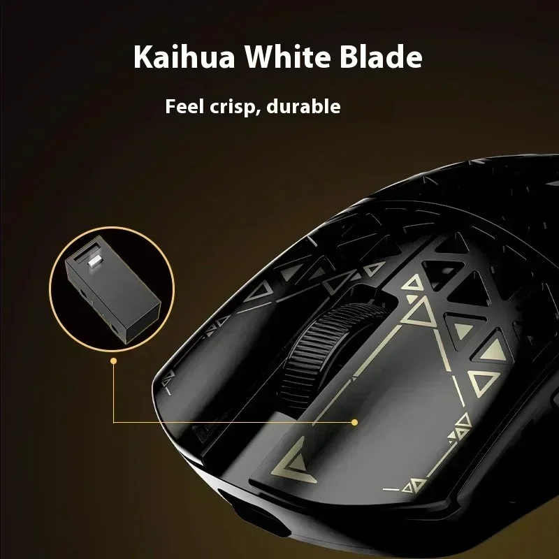 

IPI Piao Float Wireless Mouse Carbon Fibre Double 8k Paw3395 3modes 26000dpi Light Weight Gaming Mouse Custom High Performance