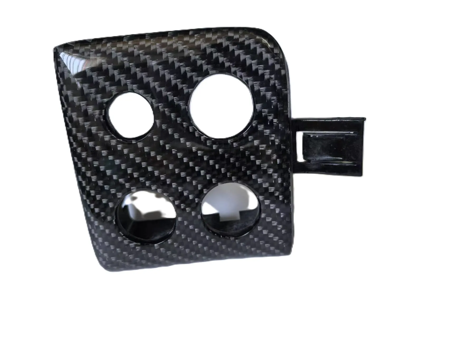 Mase Quattroporte Masera Quattroporte GTS زر التحكم في السرعة من ألياف الكربون المعدلة لوحة الكسوة متعددة الوظائف