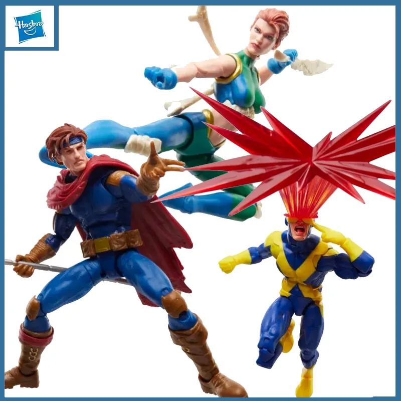 

Hasbro In Stock Marvel Legend X-men Series Wolverine Nightcrawler Gambit Marrow Fabian Collectible Model Ornaments for Boys Toys
