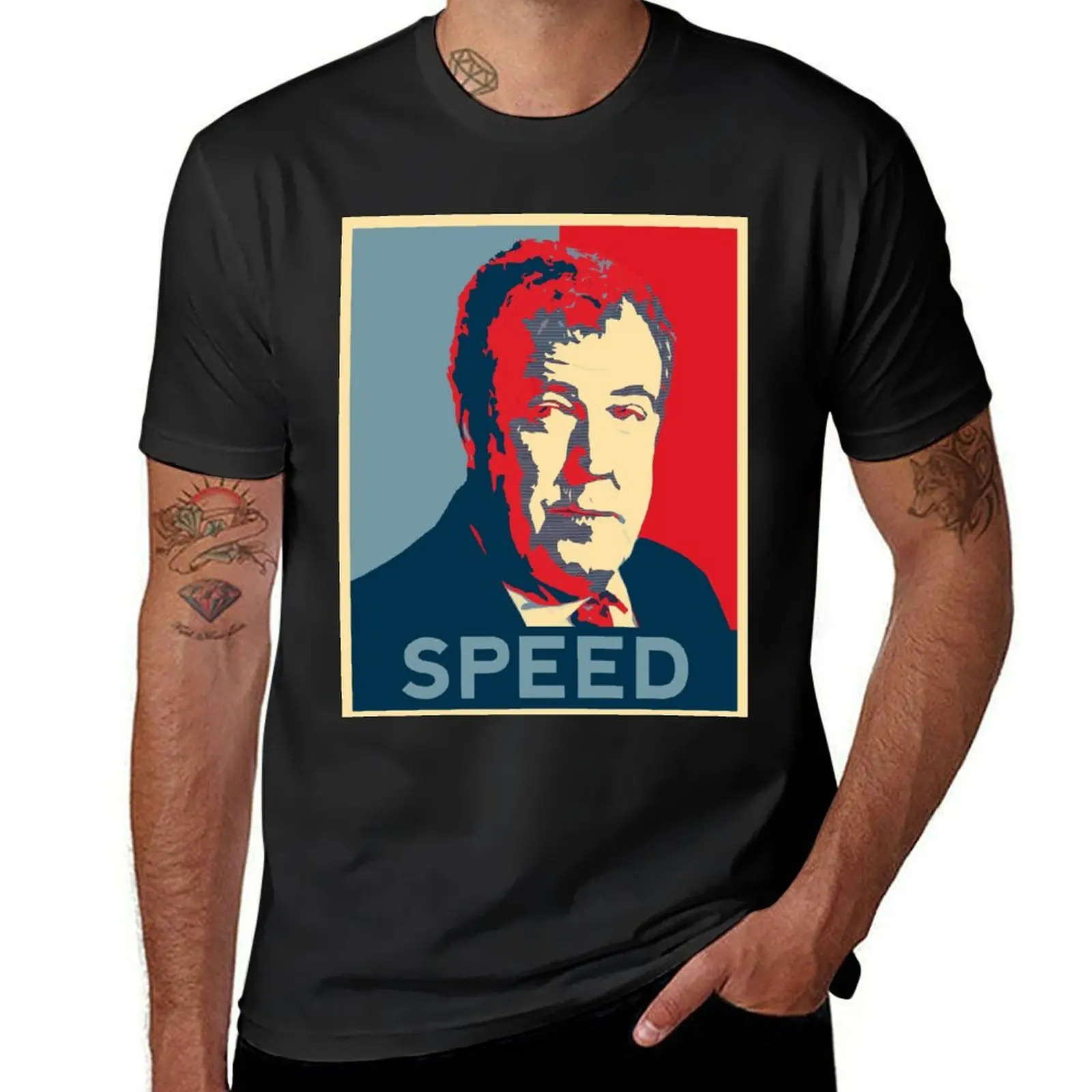 Jeremy Clarkson - Speed T-Shirt Blouse quick drying boys animal print new edition Men's t shirts