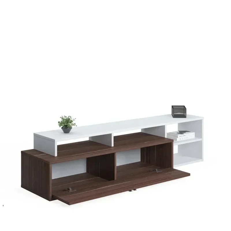 Z For Living Room Q Custom Color Contrast Design Wooden TV Stand Cabinet With Large Storage Space