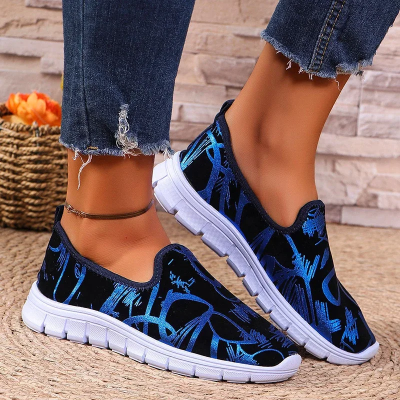 

2024 Women Fashion Multi Round Toe Sneakers Flat Bottom Comfortable Casual Single Shoes Platform Shallow Mouth Plus Size Shoes