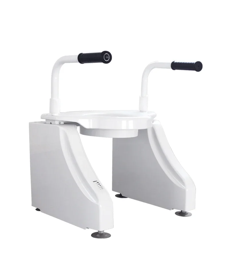 

Bathroom Commode Chair Electric Toilet Incline Lift Is Adjustable Frame Padded Toilet Aid For Elderly Handicapped Disabled