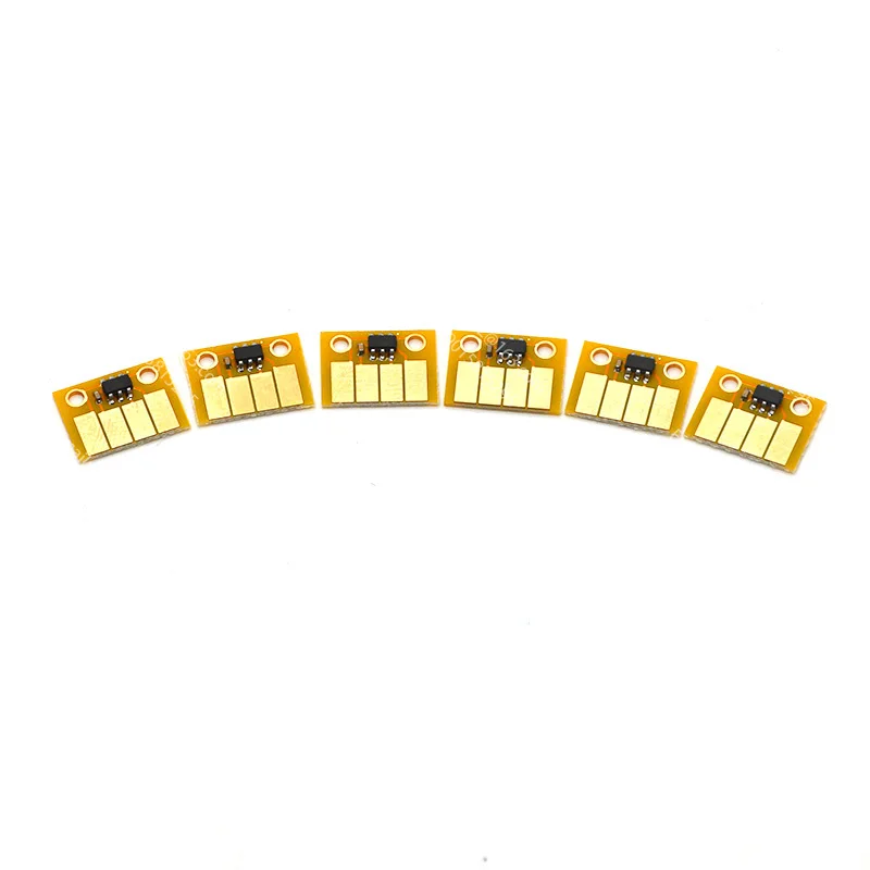 Juego de 6 chips ARC HP72 de reinicio automático para plóteres T610 T620 T770 T790 T1100 T1120 T1200 T1300 T2300