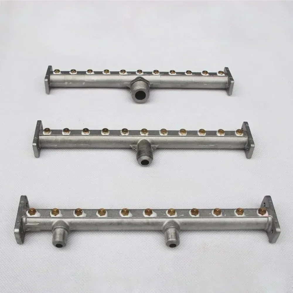 WZ-Stainless Steel Row Burner Accessories 11-Row Burner Tube Branch Pipe