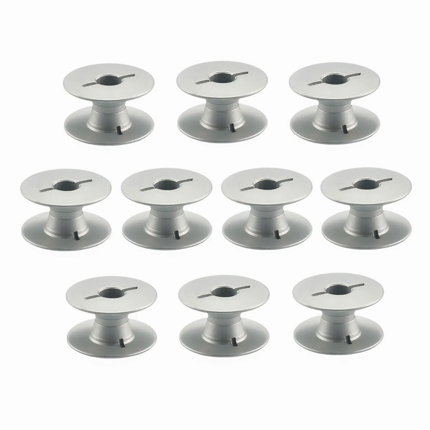 

(10 шт.) 91-174480-05 Большая Алюминиевая Шпулька Подходит для швейных машин PFAFF 333G, 335G, 337, 487, 480-926, 3827, 1181G, 1183G