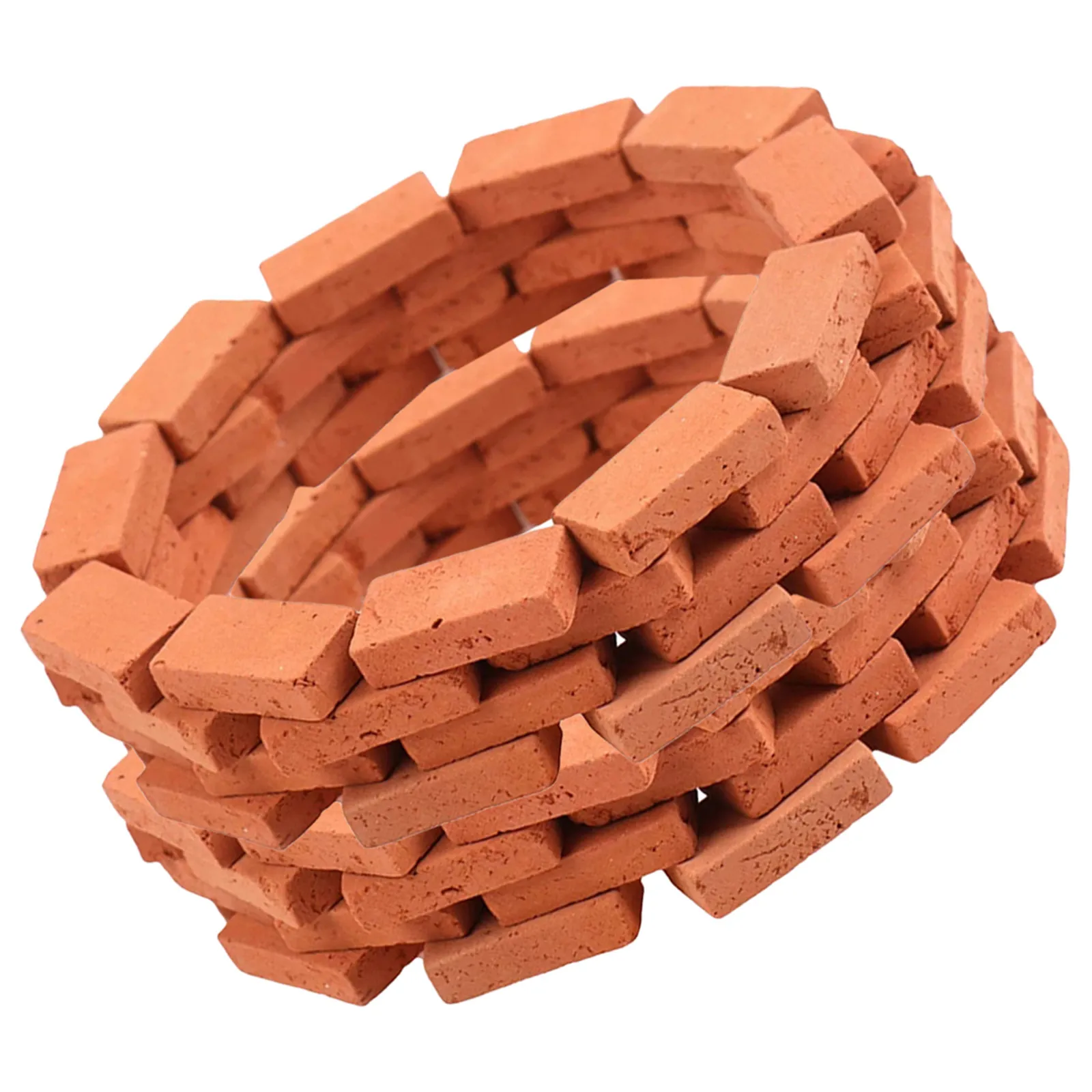 

150Pcs Faux Bricks Miniature DIY Fake Wall Bricks for Sand Table Landscaping Accessories Backdrop Landscape Supplies