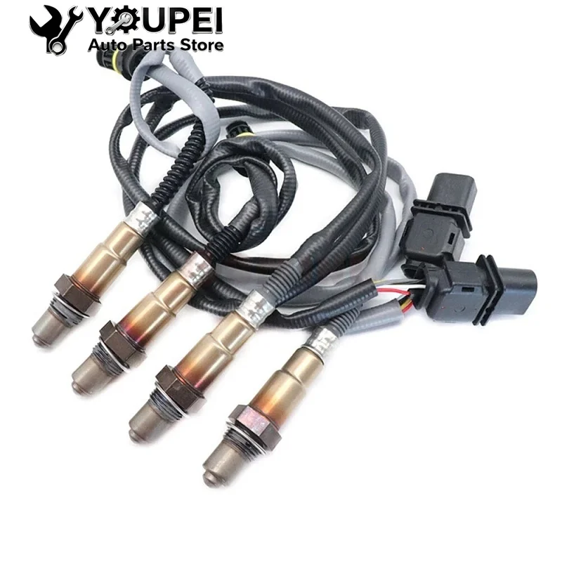 เซ็นเซอร์ออกซิเจน 4x สำหรับ BMW E82 E90 E91 128i 328i 328i xDrive X3 X5 - 11787558055 11787558073 11787569968 11787570481