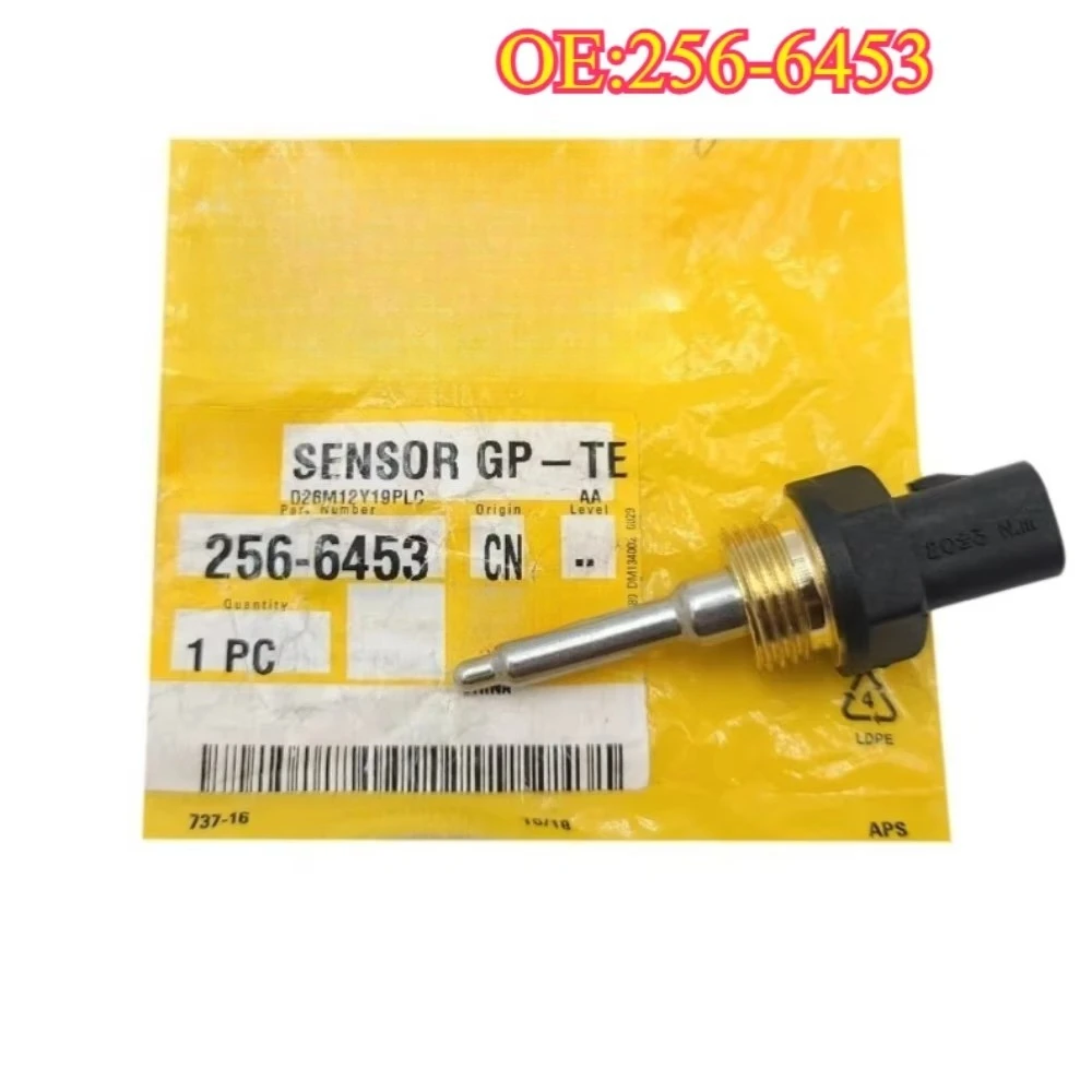 Original High Quality New For 2566453 Heavy Duty Excavator Temperature Sensor For Caterpillar CAT 3406E C15 256-6453