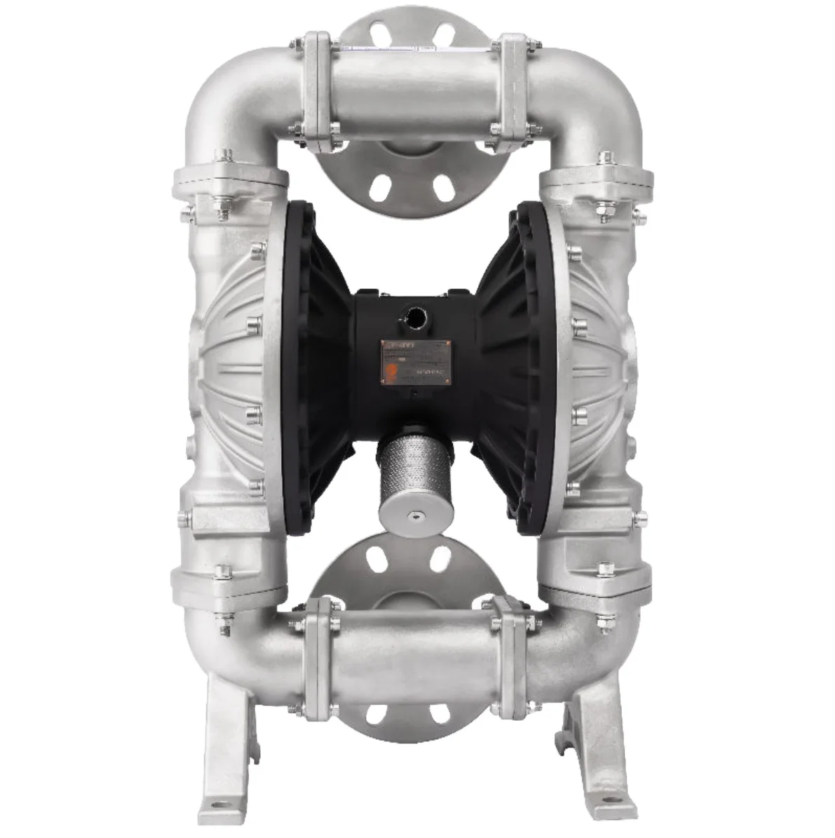 QBY3-80P Manufacturer Diaphragm Pneumatic Pump Low Pressure OEM 304 Stainless Steel Industrial Air Pump Semi-Automatic Control
