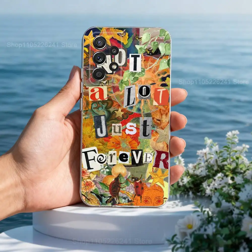 Singer A-Adrianne L-Lenker For Samsung A51,71,30,S10,9,20,Ultra,FE,Lite, S23,21,22,PIus,Transparent, Silicone Phone Case