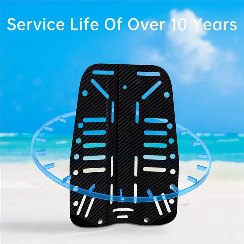 【Big Sale !!】Scuba Diving Set Featuring Carbon Fiber Backplate Tank Adapter Technic Accessories view 3