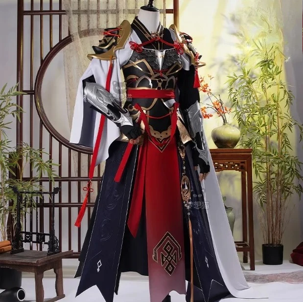 Код: Yuan Guangling King Cos Костюм Hanfu Костюм Пепел Королевства Косплей Древний Стиль Косплей Костюм Хан Фу Хэллоуин
