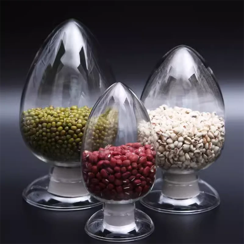 

Glass seed bottle 125ml 250ml 500ml chicken heart bottle laboratory sample bottle transparent conical specimen bottle