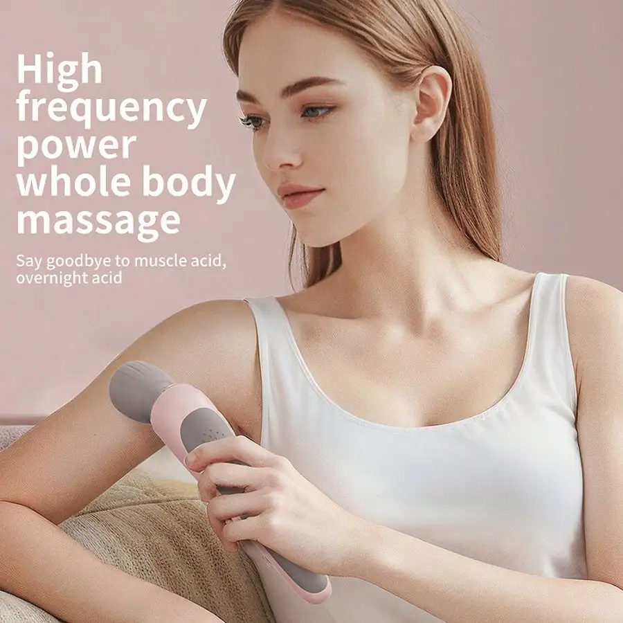 

Portable Handheld Massager, USB Rechargeable Relaxation Massager, Soothes The Neck, Back, Thighs, And Waist, With Foot Vibration Relaxation, Suitable For Office Workers And Busy Professionals.