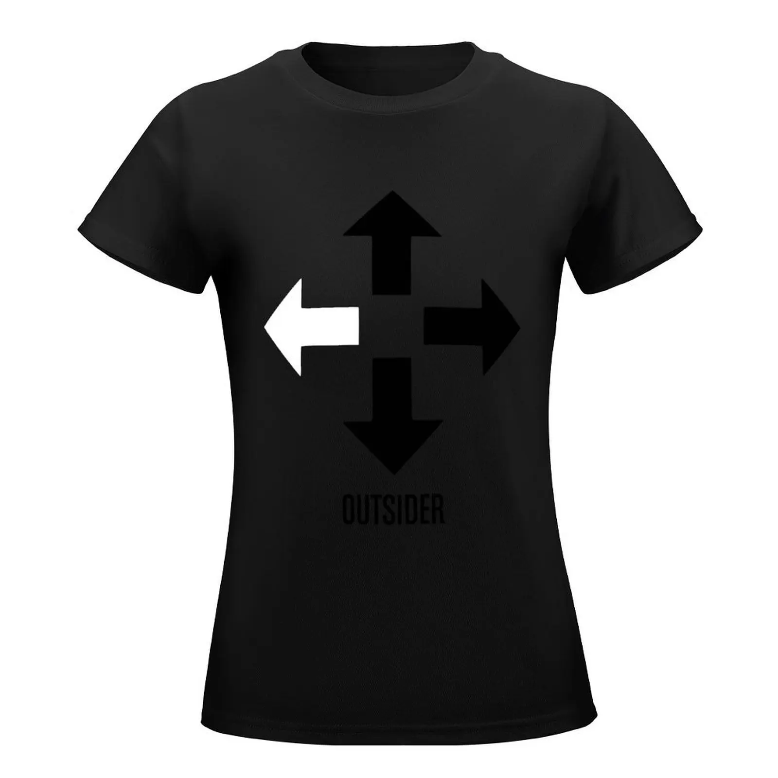 Outsider T-Shirt summer tops Female clothing workout t shirts for Women