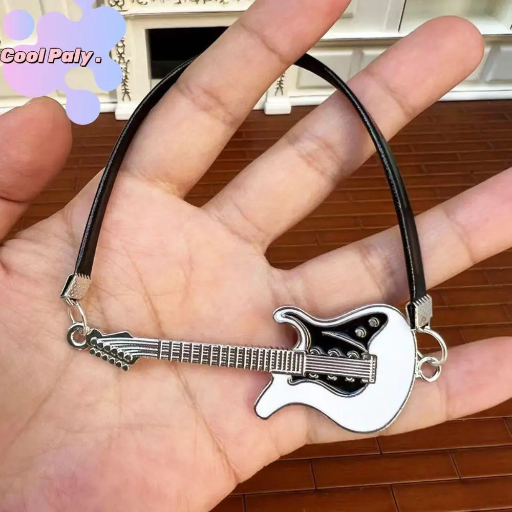 

1/6 Doll Musical Instruments Mini Realistic Plush Doll Mini Guitar Model Photo Props Doll Accessories Doll Electric Guitar