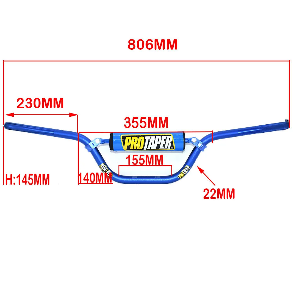 PRO Taper Handlebar 7/8\