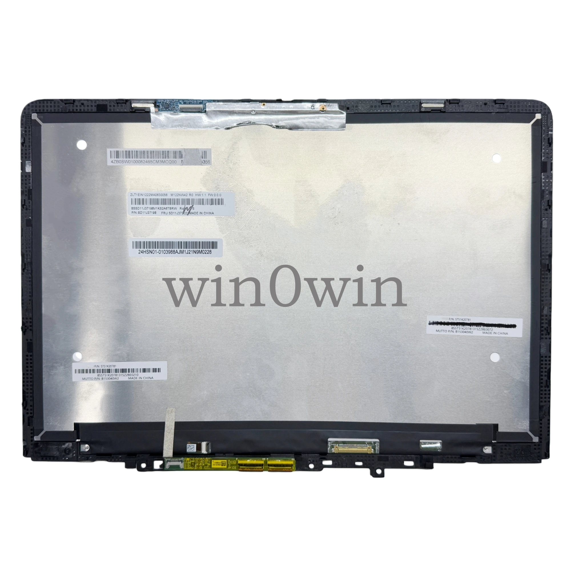 M122NW42 R0 FRU 5D11J37202 For Lenovo 12.2 Inch Lcd Touch Screen Digitizer Assembly Replacement New