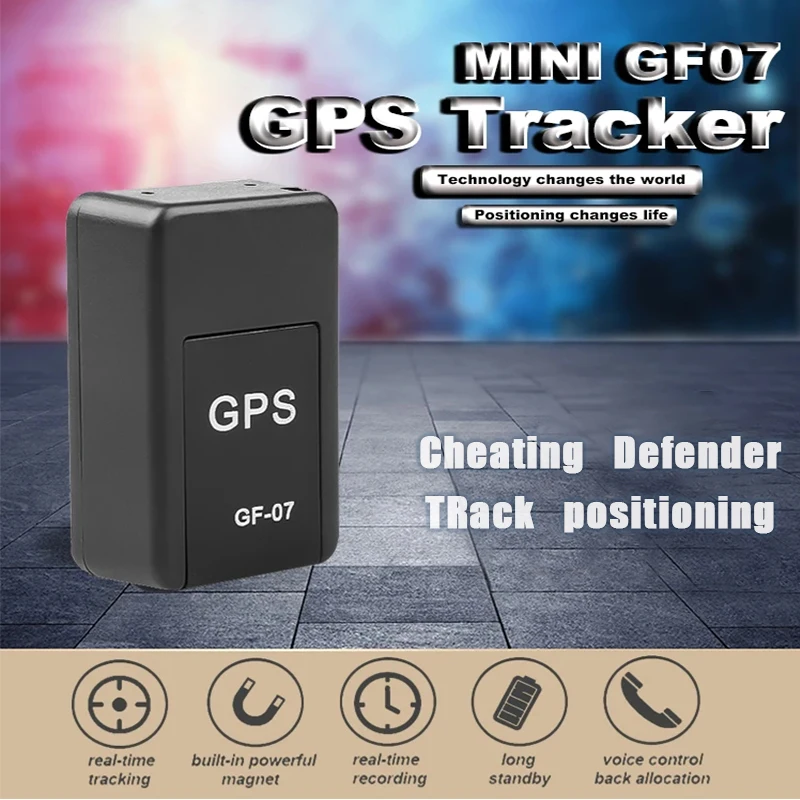 GPS Tracker Strong Magnetic Car Vehicle Tracking Anti-lost Anti-theft Device Mini Portable Precise Positioning GPS Locator