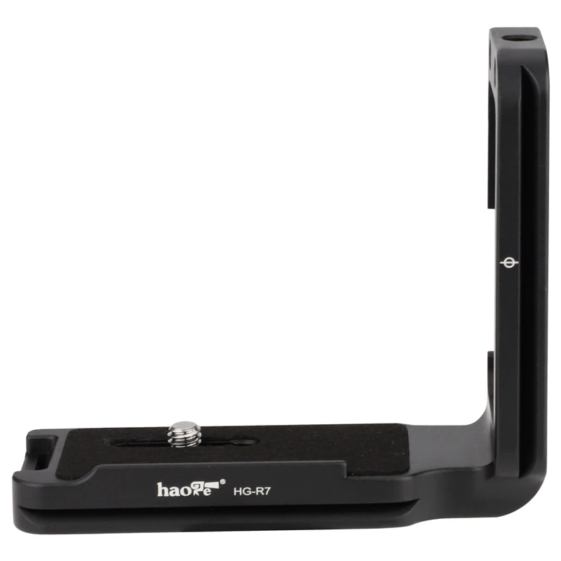 Haoge-Soporte HG-R7 L para cámara Canon EOS R7, placa de liberación rápida, estilo Arca, compatible