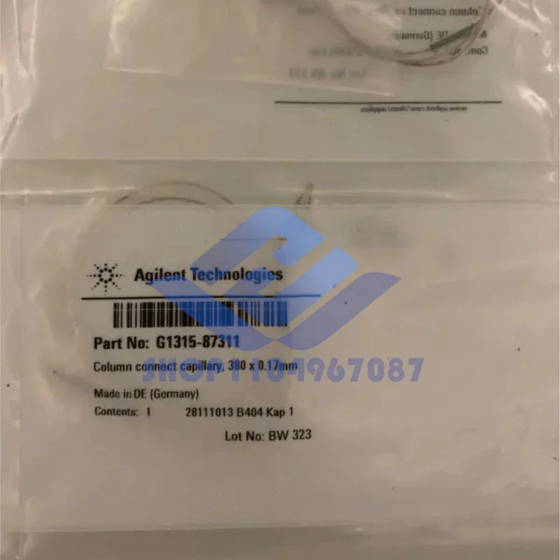 

G1315-87311 для трубопровода Agilent из нержавеющей стали, 380 мм x 0,17 мм