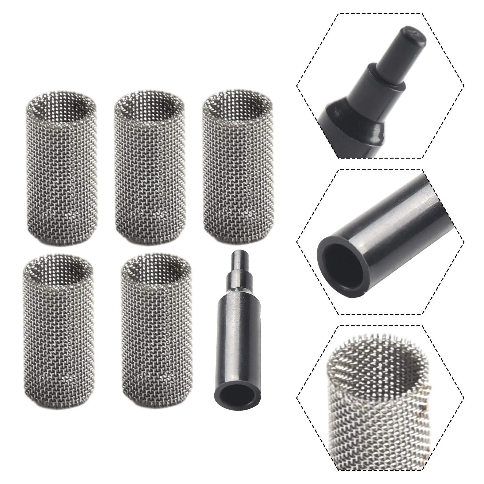 

Effective Burnout Factory Specifications Longevity Stainless Steel Screen Kit for Diesel Heater Glow Pin Stainer 6PCS