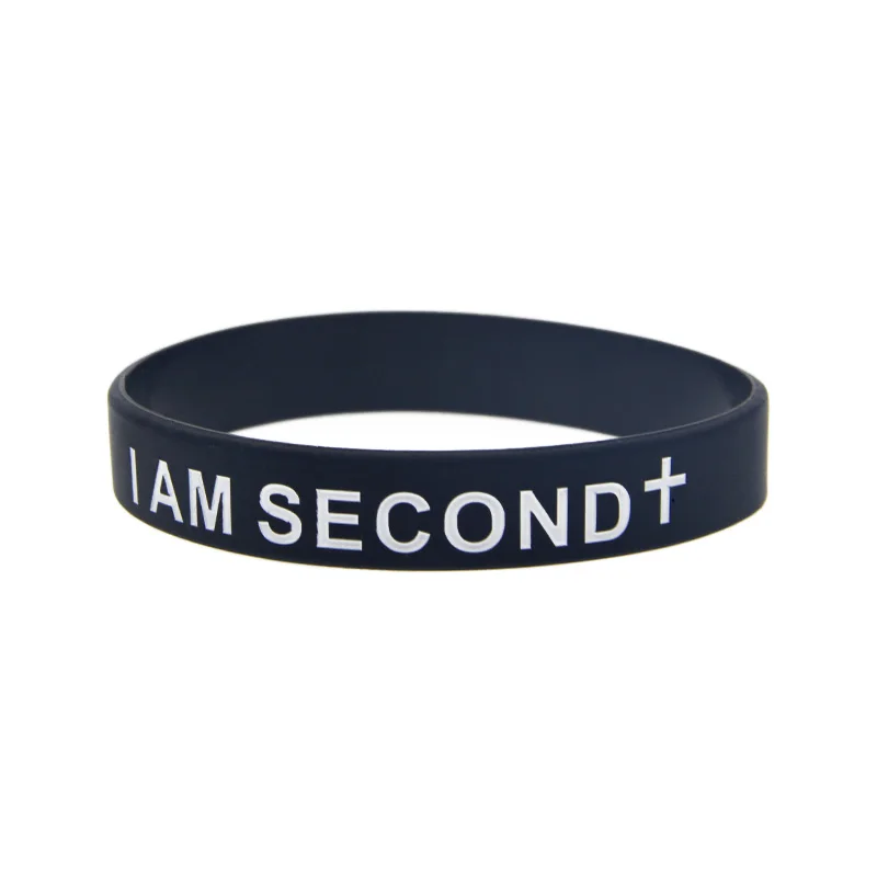 1 Stück/3 Stück Evangelismus-Geschenk Silikon-Armband mit Glaubensmotiv „Gott steht an erster Stelle“ Gummi-Armband Unisex für Erwachsene – Detail 6