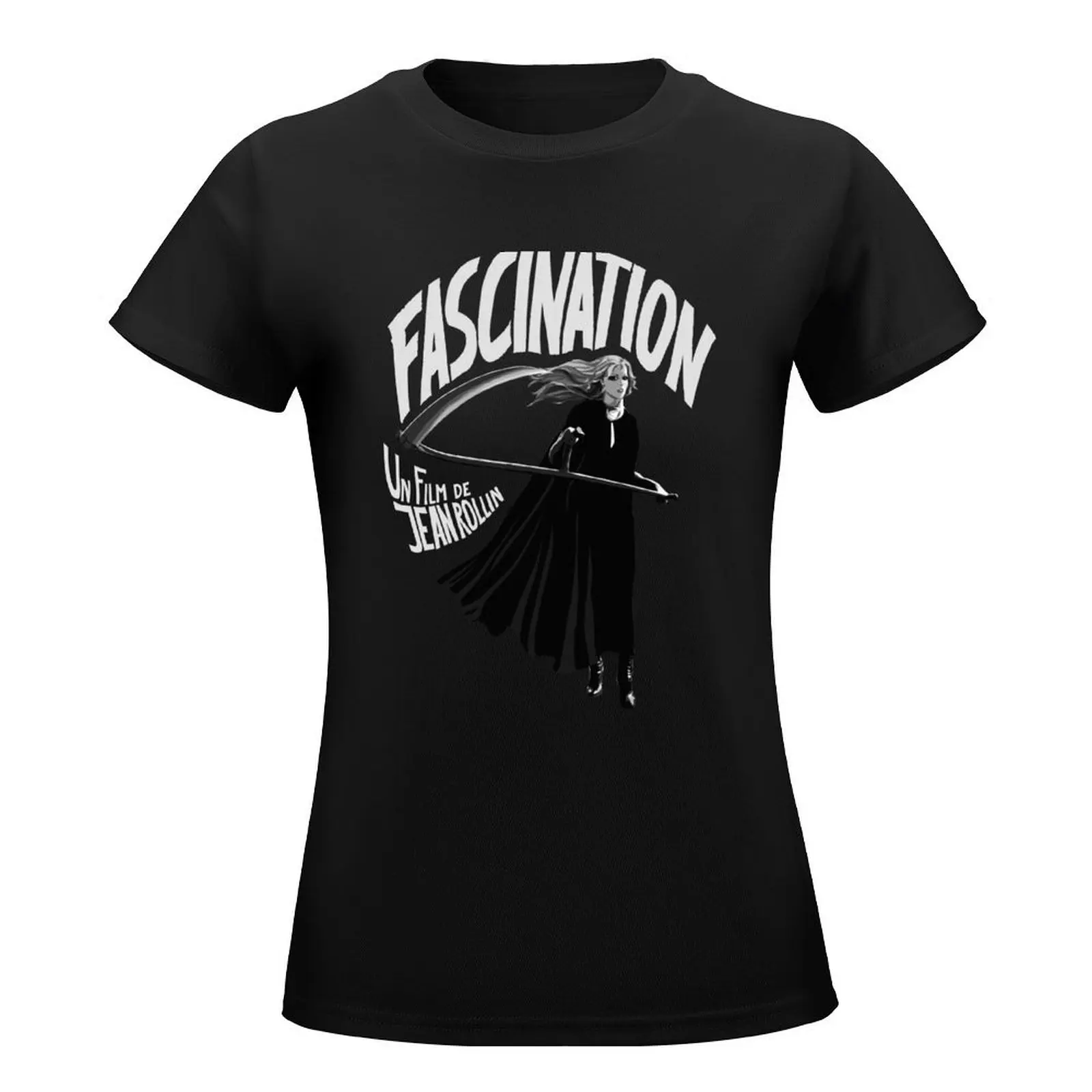 Fascination - Jean Rollin T-Shirt oversized summer tops tees summer clothes for Women