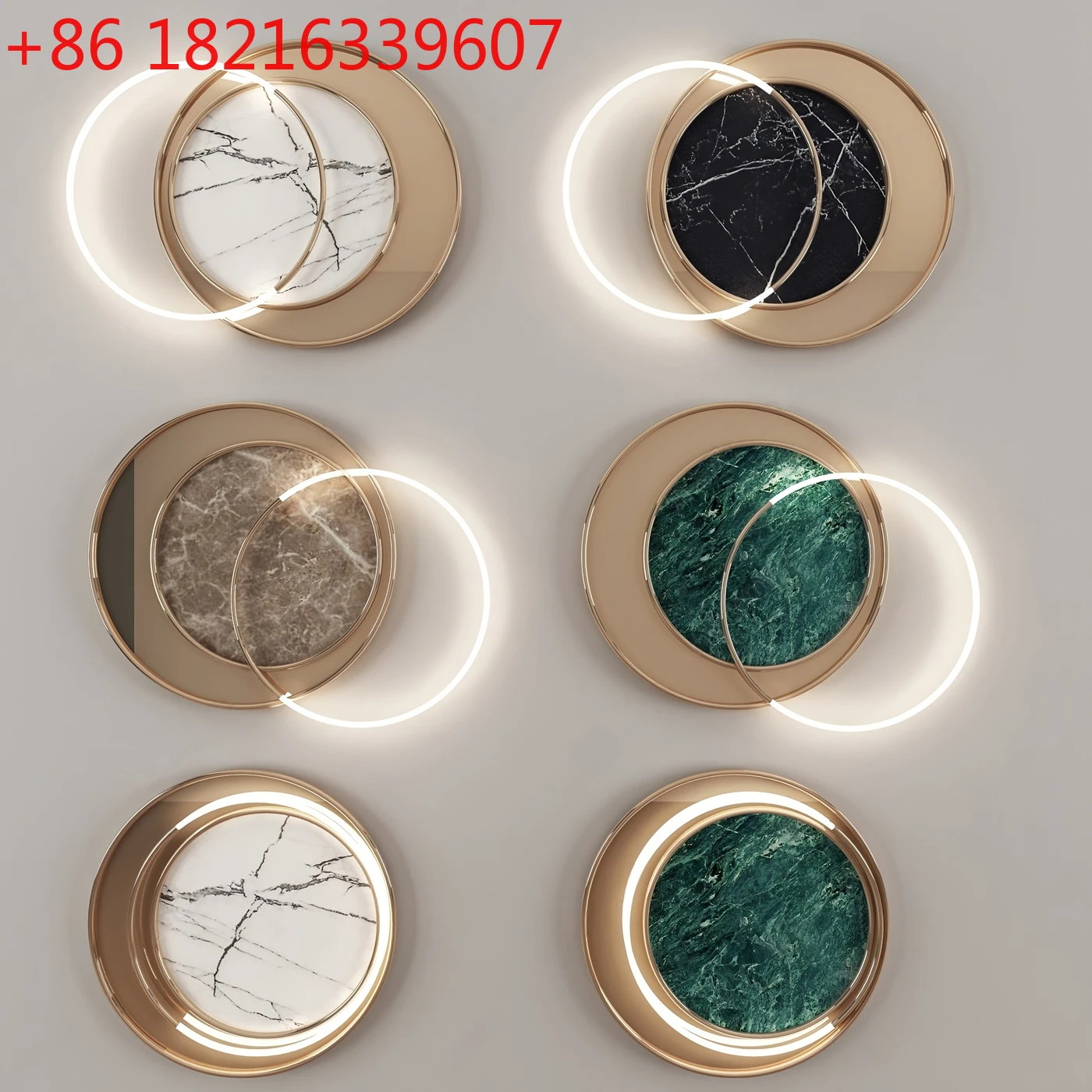 

Creative luminous wall decoration bedroom bedside entrance background wall pendant living room sofa wall hanging