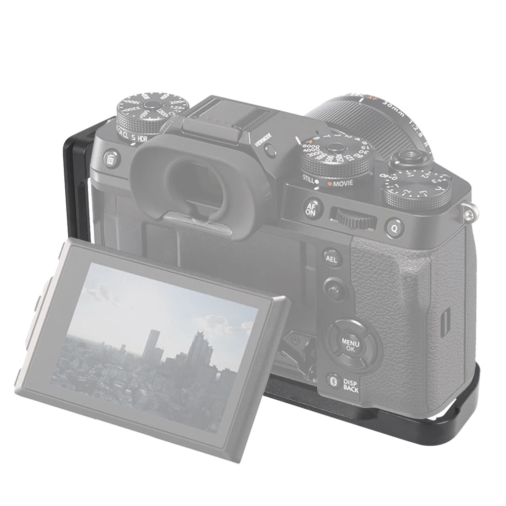 Xt5 schnell verschluss l platte halterung für fujifilm X-T5 kamera stativ arca-typ halter 1/4 kalt schuh horizontal vertikal handgriff – Detail 1