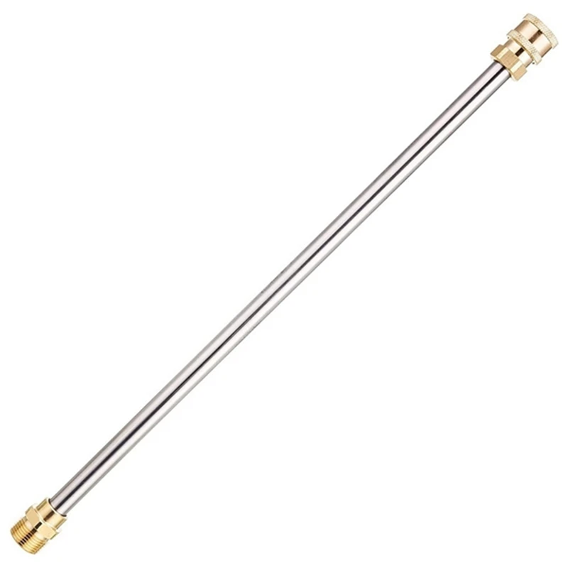 1 PCS Pressure Washer Extension, Spear Extender M22 To 1/4Inch Quick Connect For Power Washers