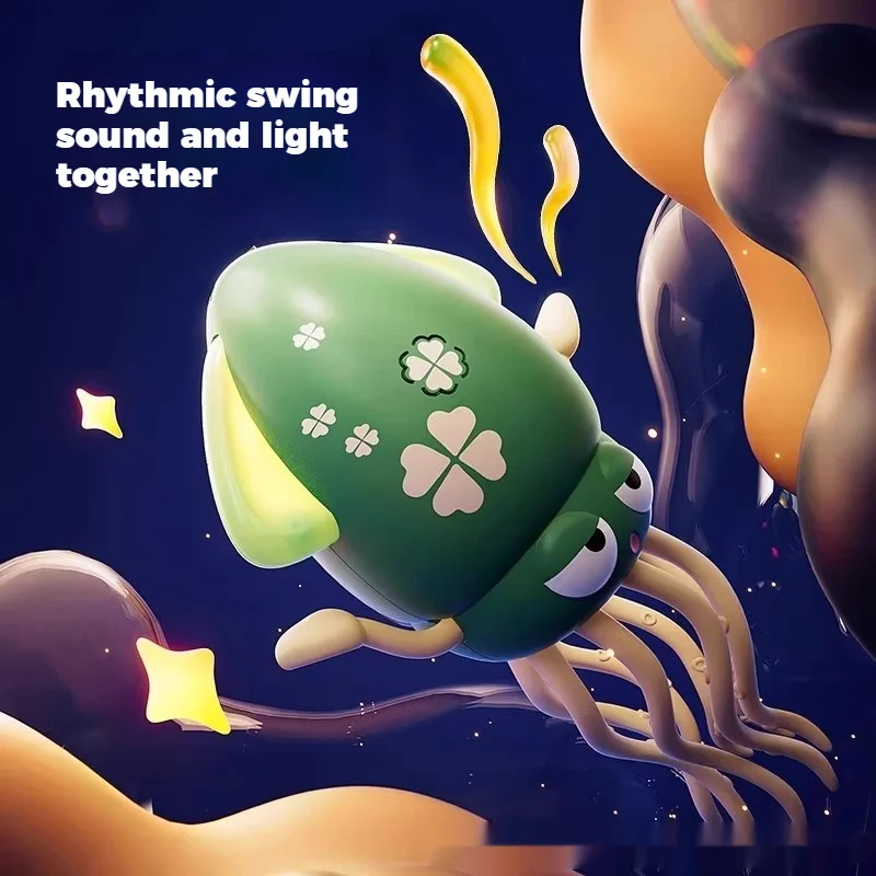 Dansend Octopus Speelgoed Elektrisch Wandelen Educatief Creativiteit Voor Jongens Baby Leren Lopen Mysterieuze Interactieve Kindergeschenken