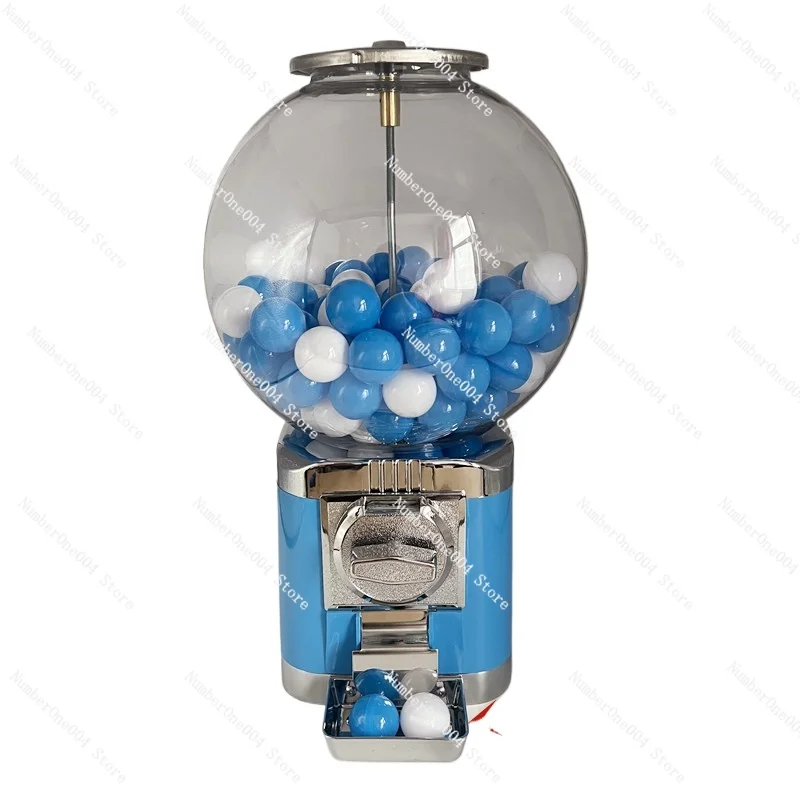 Commercial Gashapon Machine Elastic Ball MachineChildren's Desktop Home Toy Machine Round Gumball MachineLottery Interactive