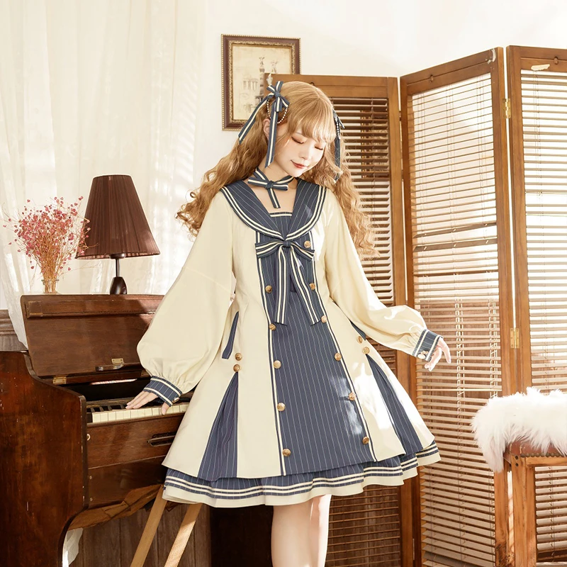Plus Size Lolita-Kleid mit lan – Baby Clothing Size Bewertung und Preis