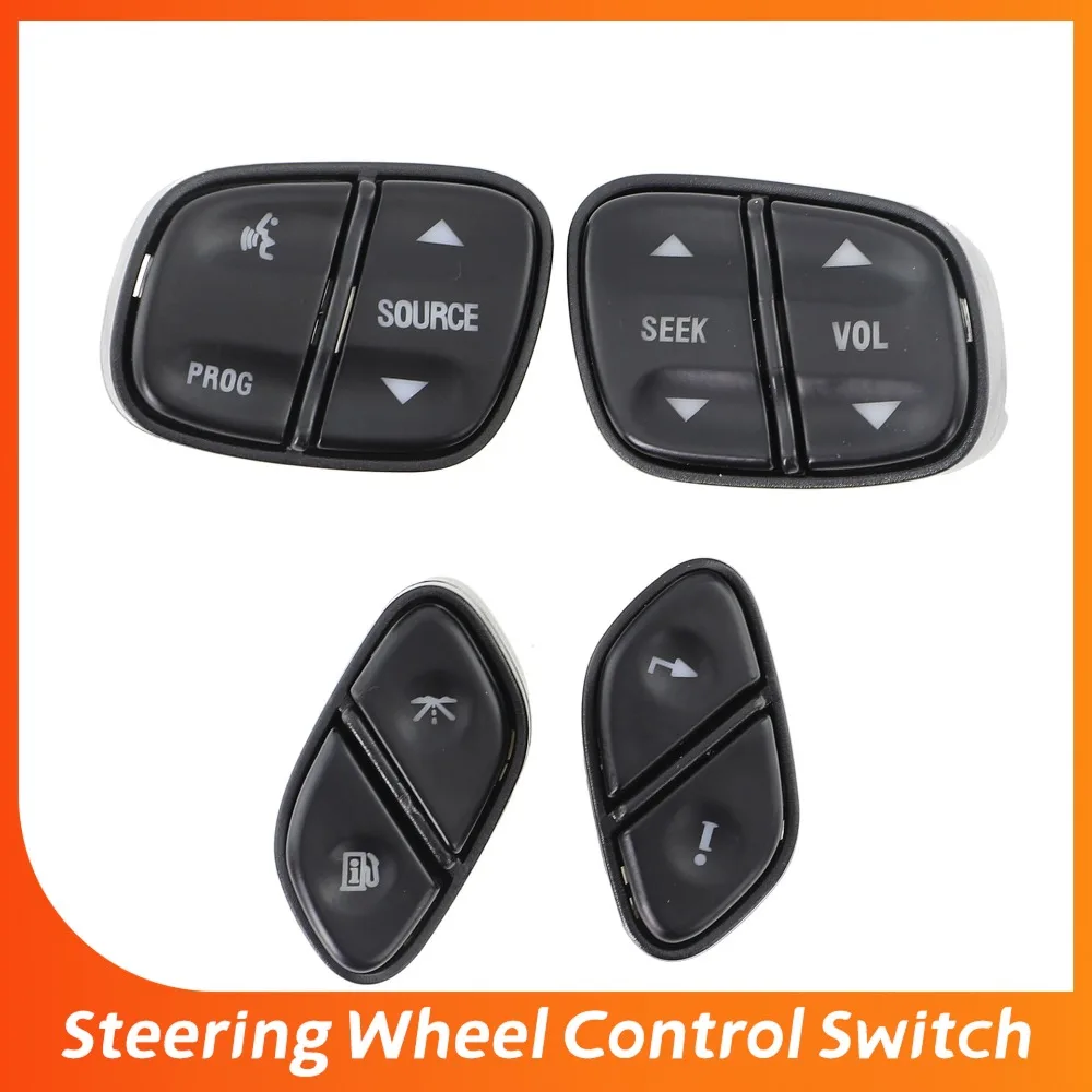 21997739 Light Steering Wheel Radio Source Switch Button Parts For Chevrolet Yukon Hummer H2 For Chevrolet Avalanche Silverado