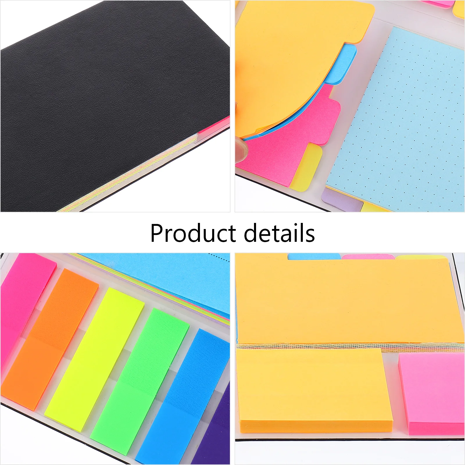 

1pc Adhesive Memo Pads Sticker Note Paper Sticky Index Tabs Combination Office Stationery Planner Diary Home Strong Viscosity