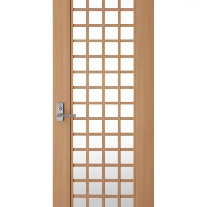 

Высокофункциональные деревянные раздвижные двери для патио из японского железа и цельного тикового дерева