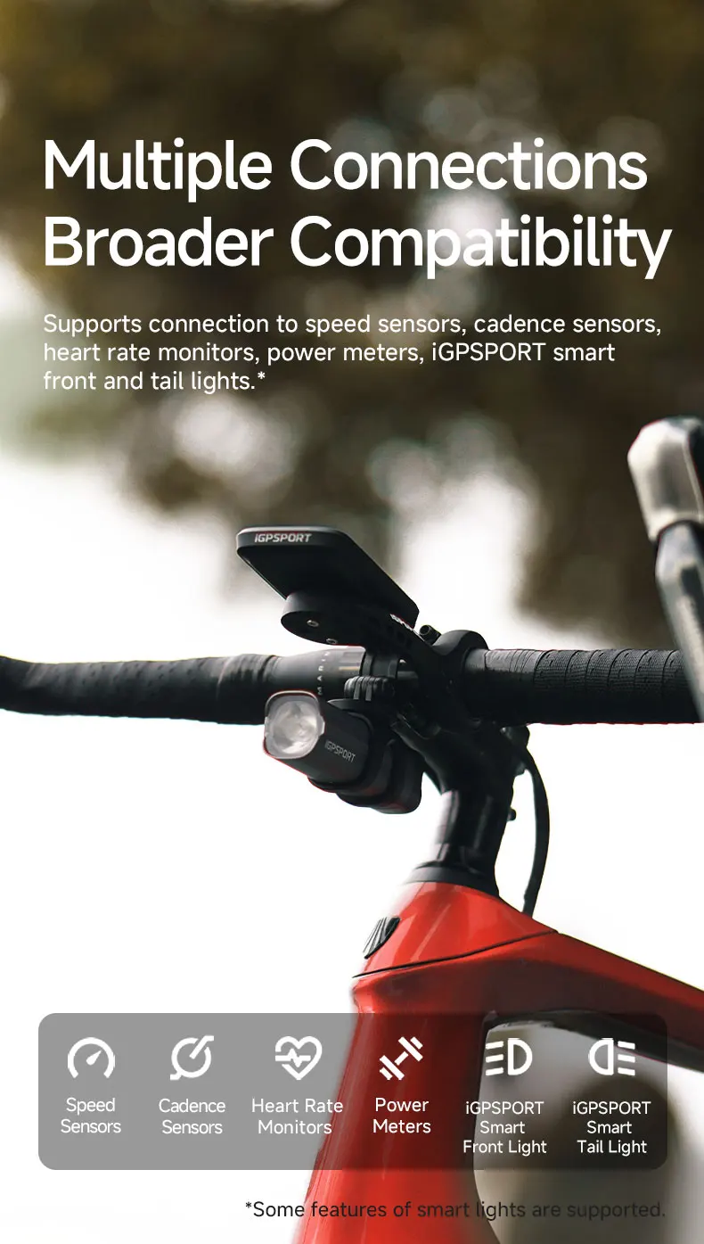 iGPSPORT BSC100Max Fahrradcomputer GPS Fahrradtacho Fahrrad Digitale Stoppuhr Radfahren Kilometerzähler Fahrradcomputer – Detail 9