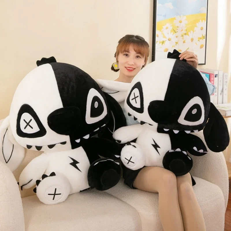 73CM Super Big Size Disney Dark Ghost Stitch Plushies Doll Stuffed Animal Pillow Comfortable Soft Doll Children's Holiday Gift